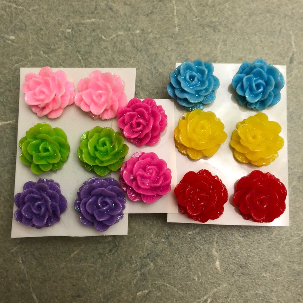 Rose Earrings